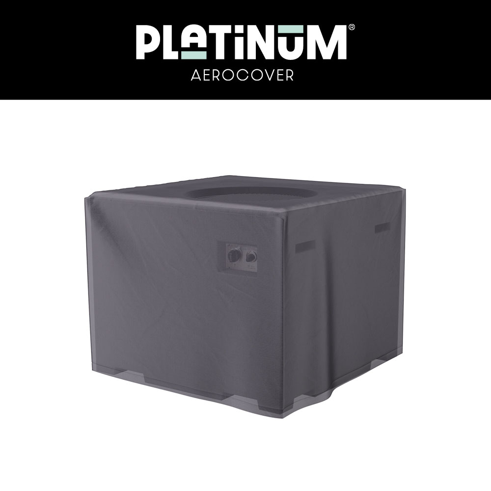 Square Gas Fireplace Cover 74 x 74 H: 60 cm