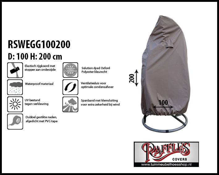 rswegg200100-swing-egg-hoes-hang-stoel-cover-ei-pa Cover for swing chair Ø 100 & H: 200 cm