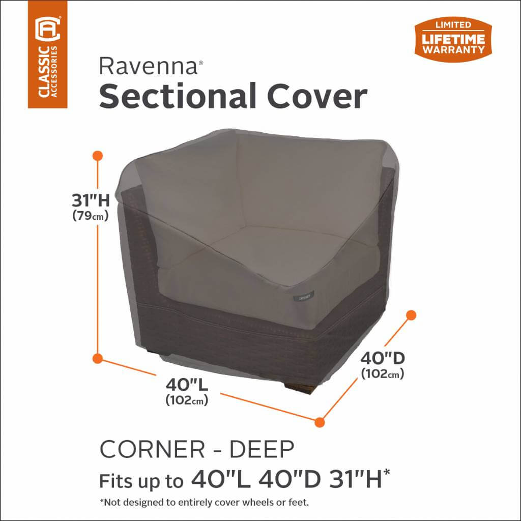 Corner sofa center section cover 102 x 102 H: 79 cm