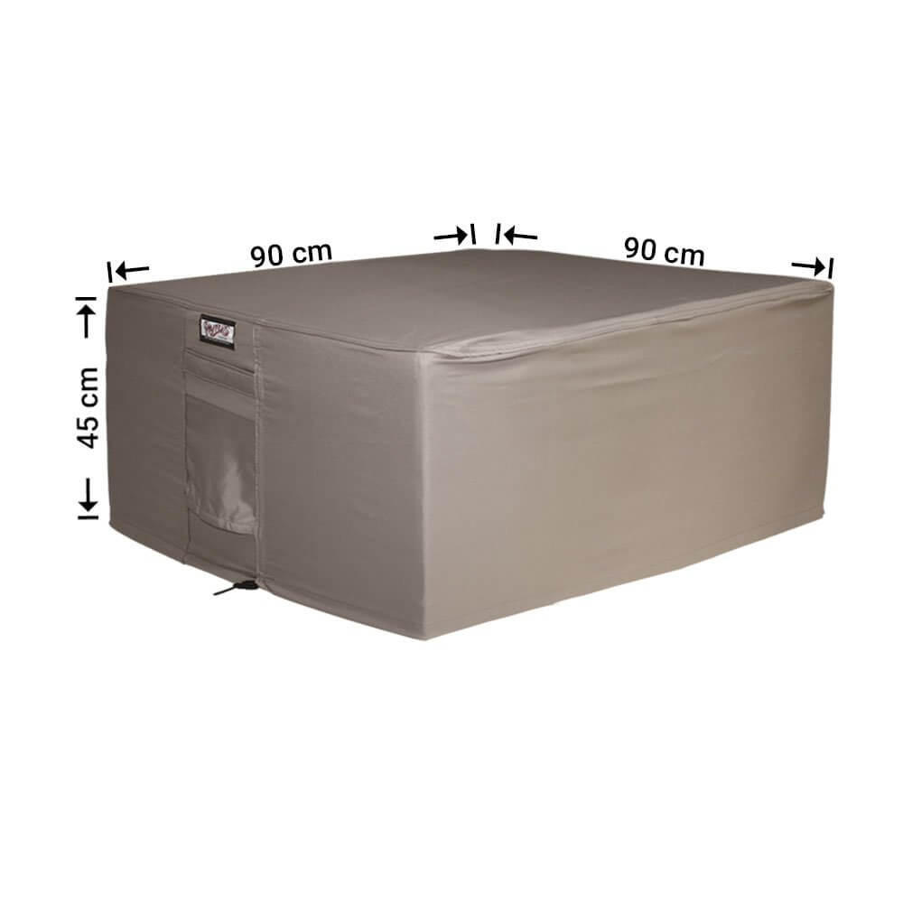 RFS909065Tb4F6ctHbEP8glj221qC9tDe Lounge tafel hoes 90 x 90 H: 45 cm