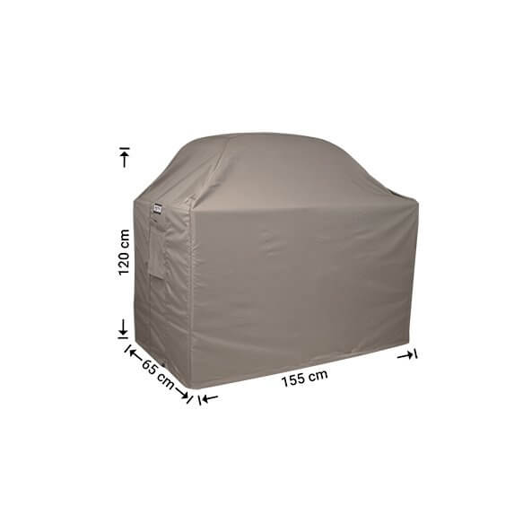 RBBQ155-1aYElvl6Ou2iNp Cover for outdoor grill 155 x 65 H: 120 / 110 cm