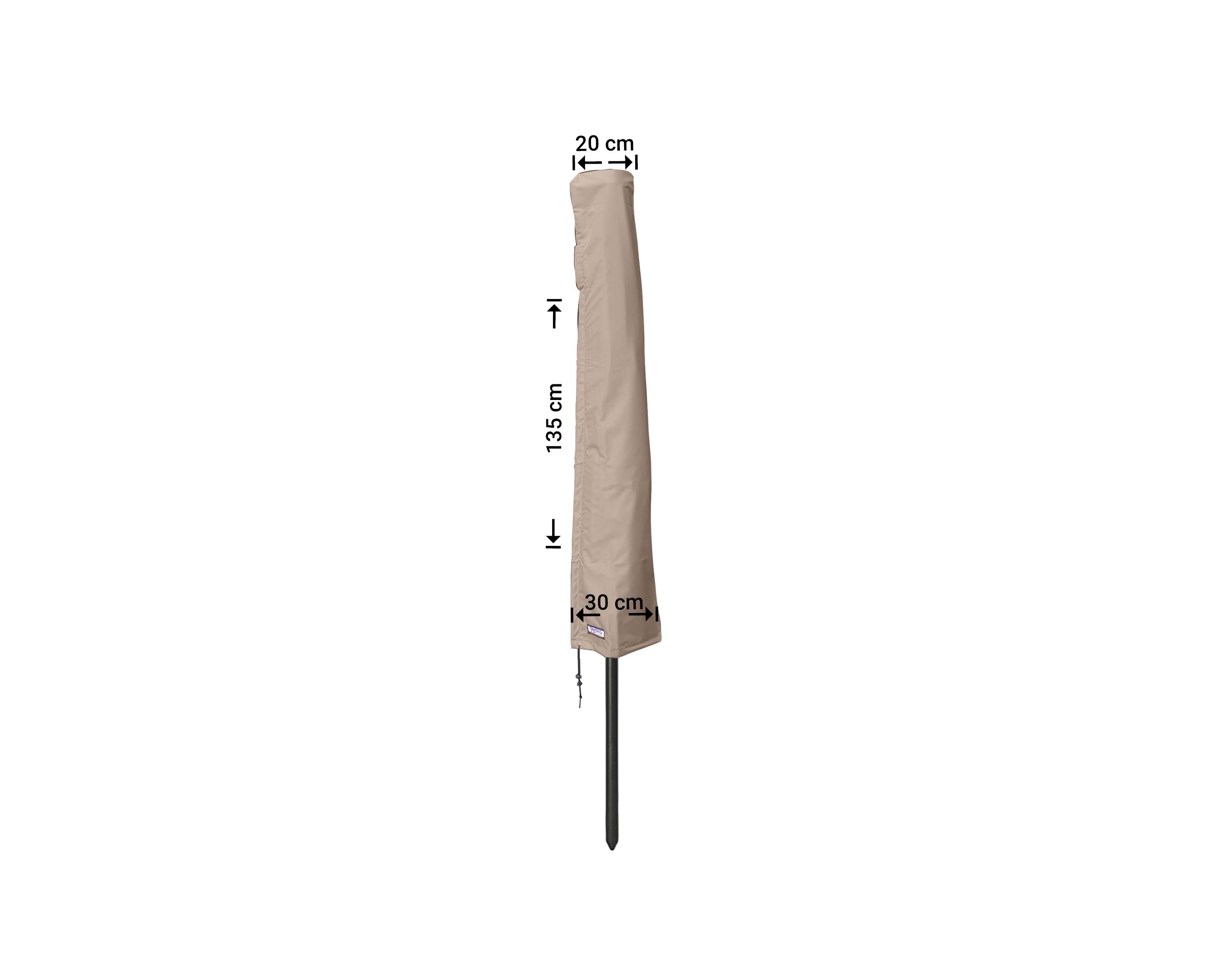 RUS135_-8720726723282 Beschermhoes voor parasol 135 cm