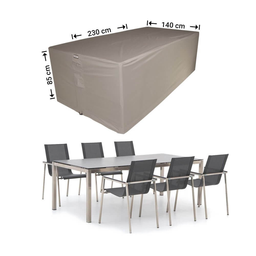 Garden furniture protection cover 230 x 140 H: 85 cm