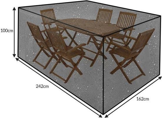 Garden furniture protection cover 230 x 140 H: 85 cm
