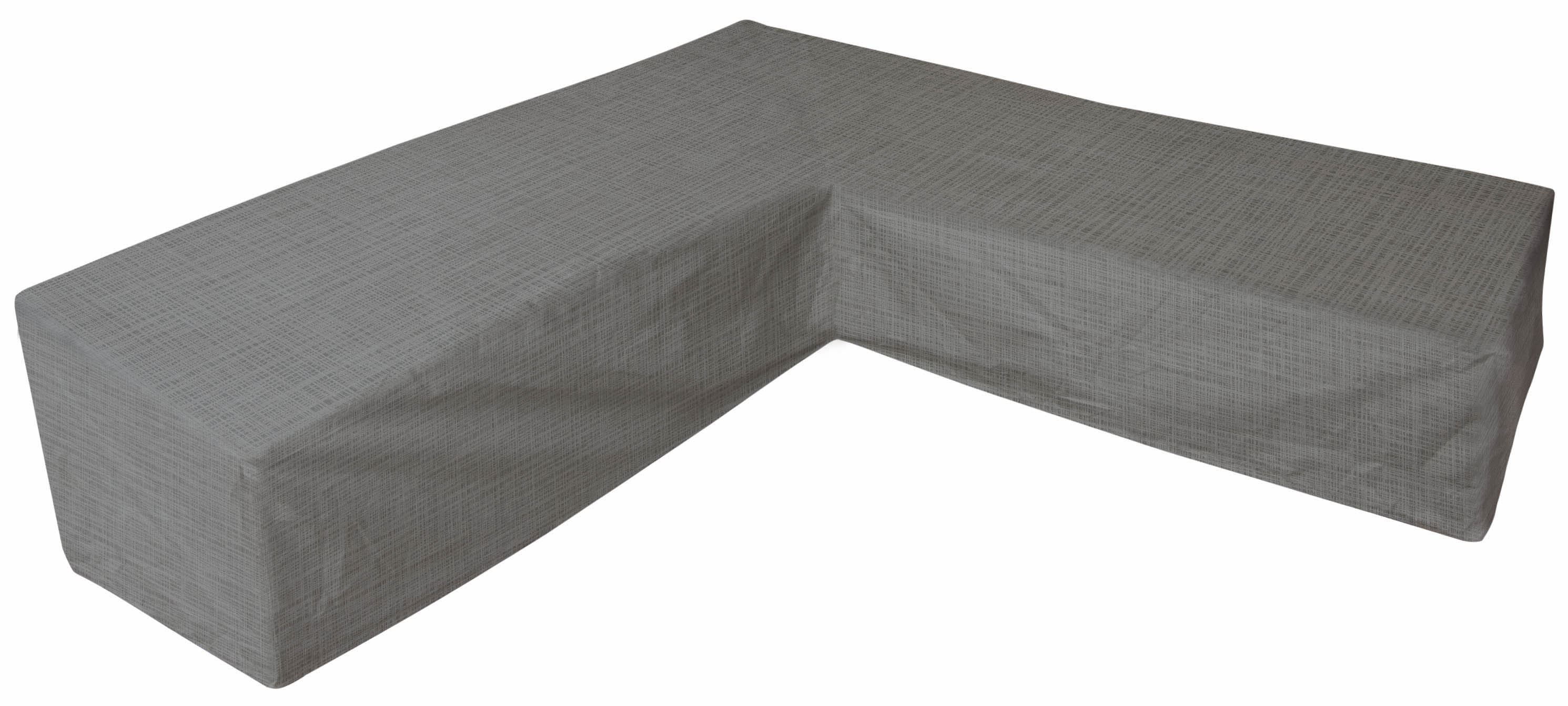 High backrest corner sofa cover 330 x 330 x 105 H: 70/100 cm