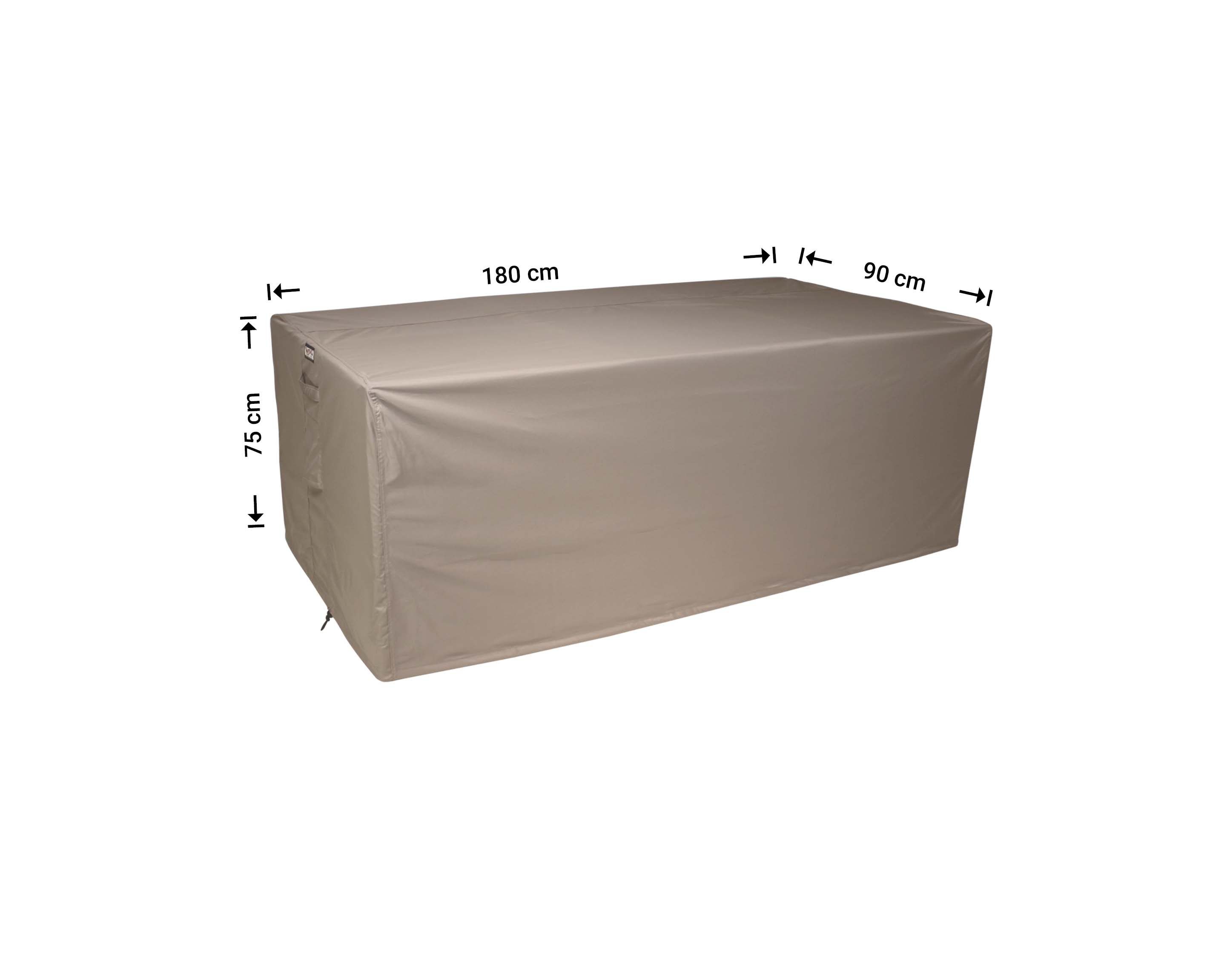 Garden table cover 180 x 90 H: 75 cm Garden table cover 180 x 90 H: 75 cm