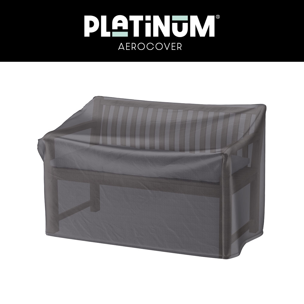 Patio or lounge bench protection cover 160 x 75 H: 85 / 65 cm