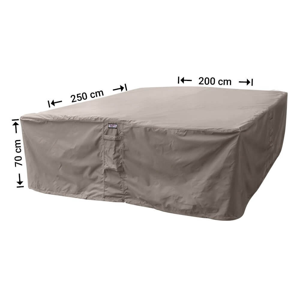 Afdekhoes loungeset 250 x 200 H: 70 cm