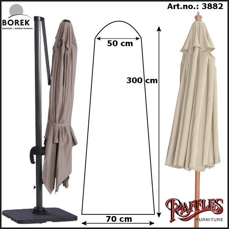 Borek Parasolhoes H: 300 cm