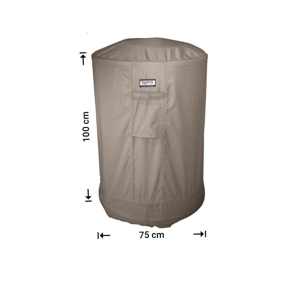 rbbq75highDsRVV70IPvq8R Protection cover for BBQ Ø 75 cm H: 100 cm