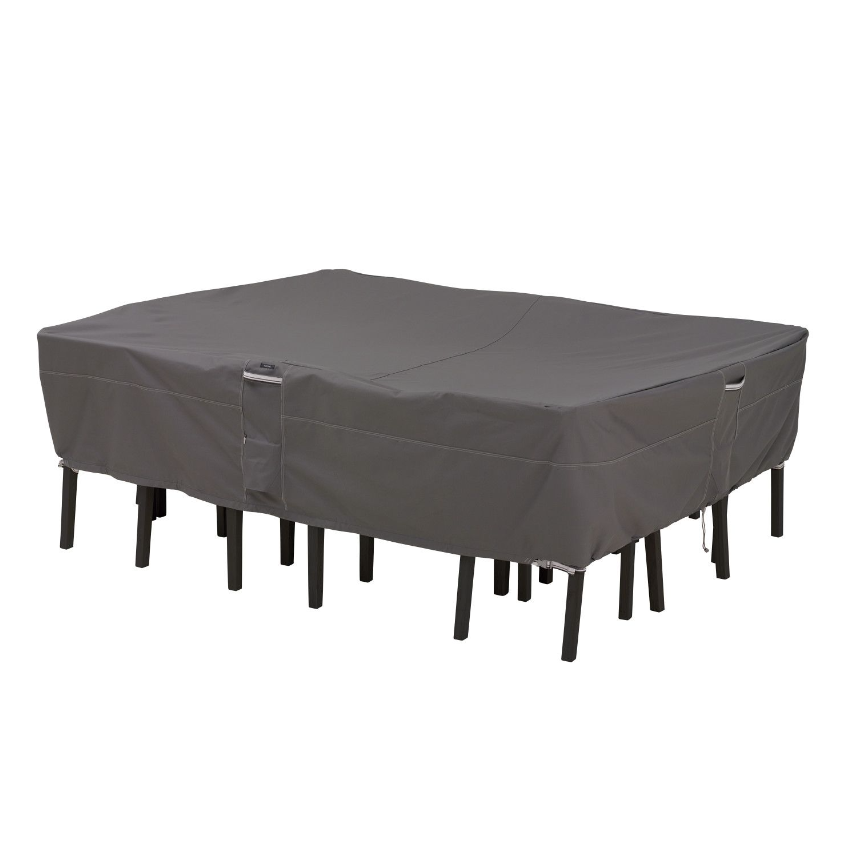 Rectangular outdoor furniture cover 274 x 208 H: 58 cm