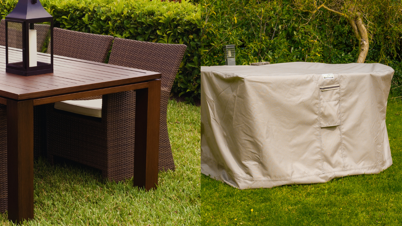 How do you measure garden furniture for a fitting cover?