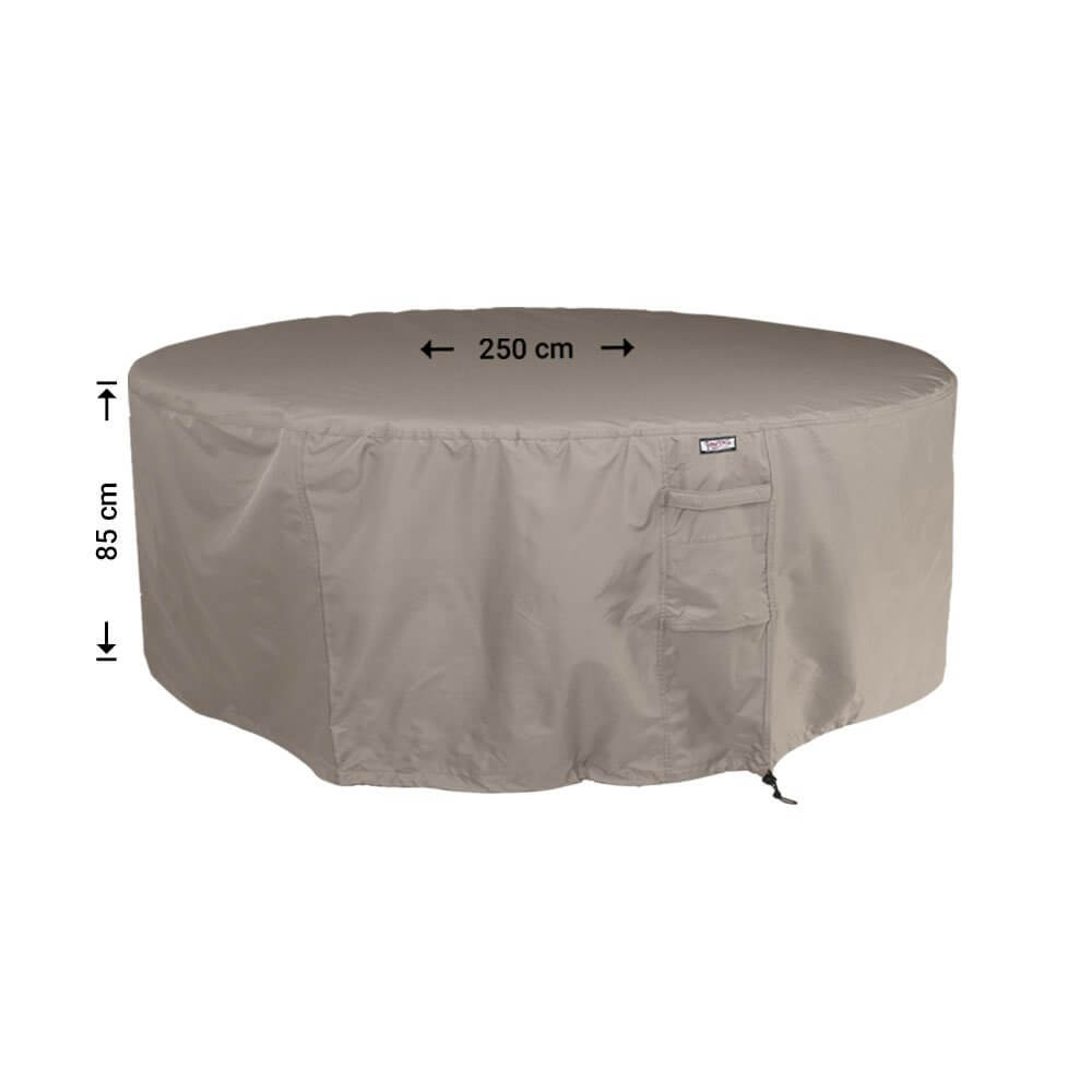 rdsr250vIDT5Owi0S3dak6qsrCFXsxPQ4 Cover for circular patio set Ø: 250cm & H: 85 cm