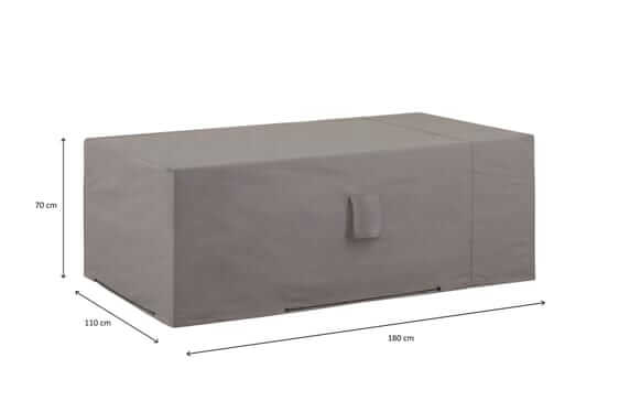 Outdoor furniture set cover 180 x 110 H: 70 cm