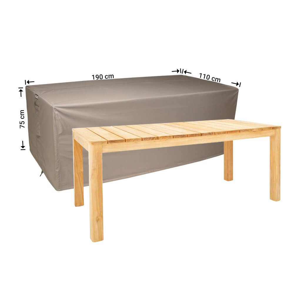 RT190110XL-completeu4LBU11wznwHV Tuintafel hoes 190 x 110 H: 75 cm