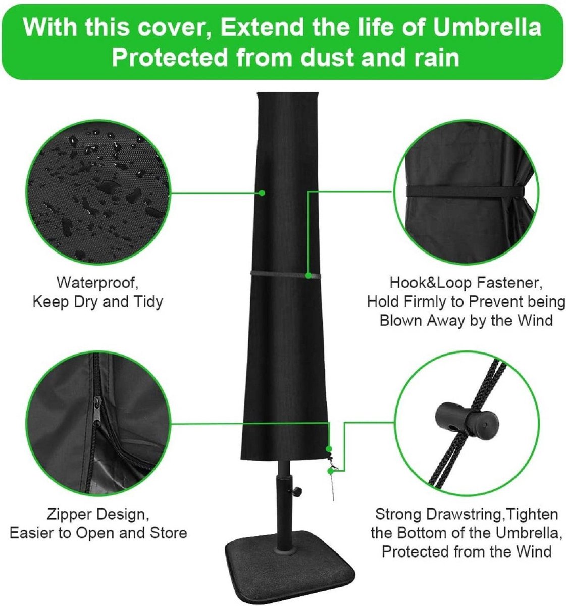 Cantilever parasol cover 280 cm