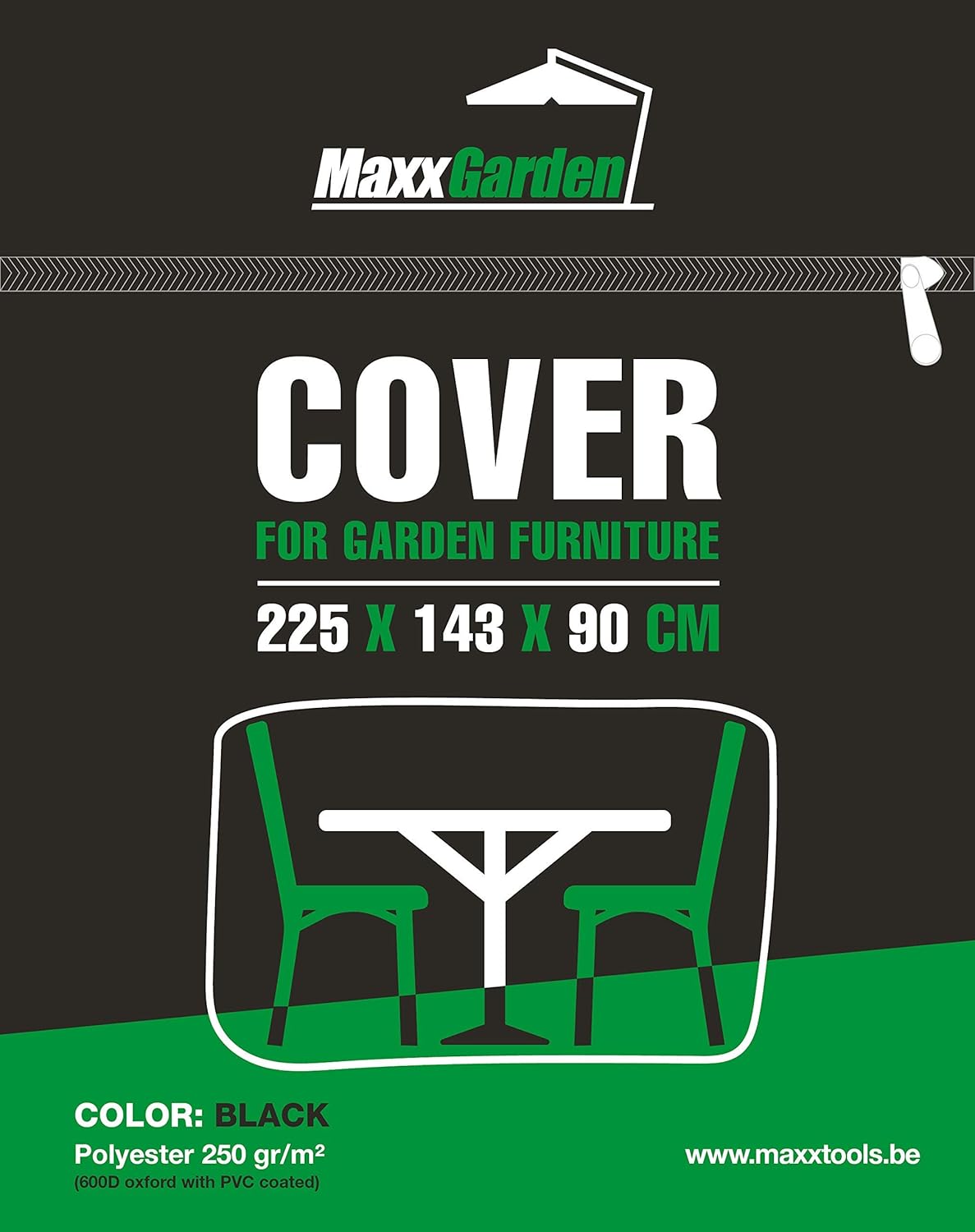 Garden furniture protection cover 230 x 140 H: 85 cm