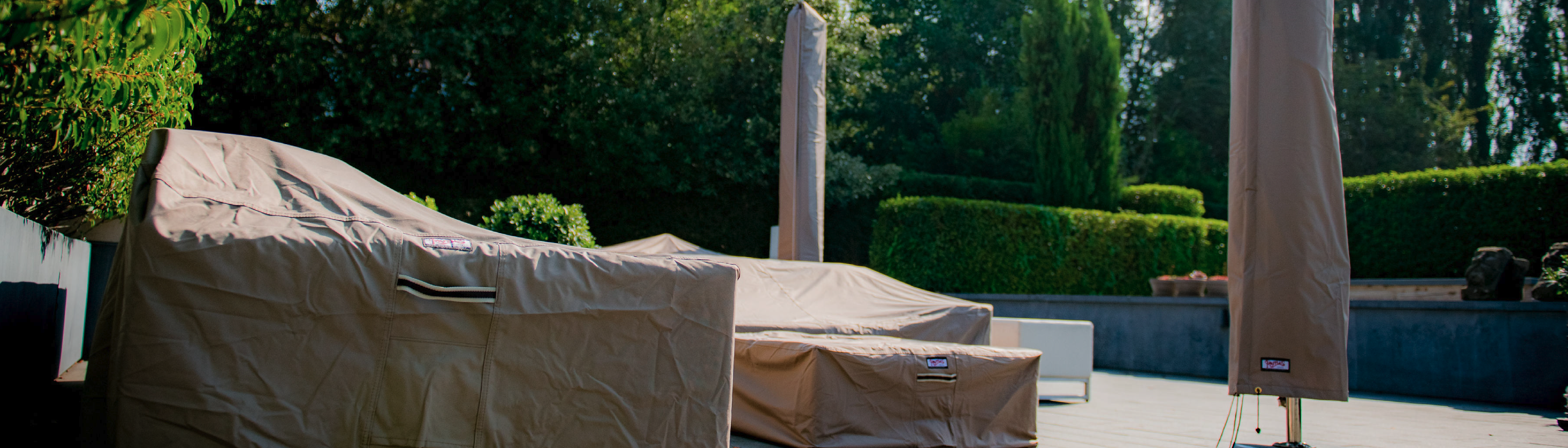 Straight parasol cover