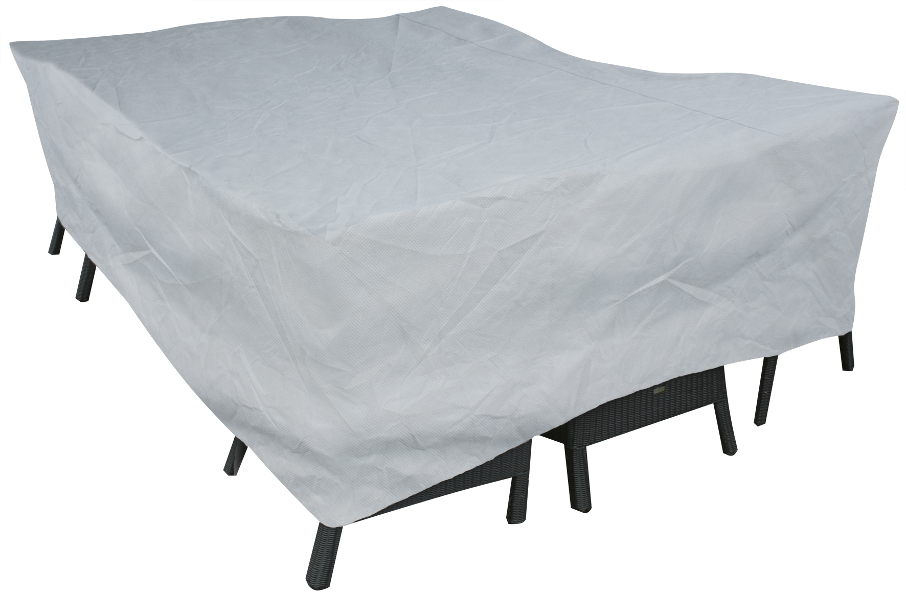 Weather cover for rectangular furniture set 165 x 150 H: 100 cm