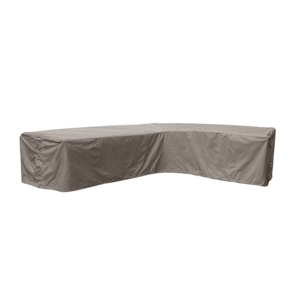 rhs340270right-plain L-vormige bank afdekhoes 355 x 275 x 100 H: 70 cm