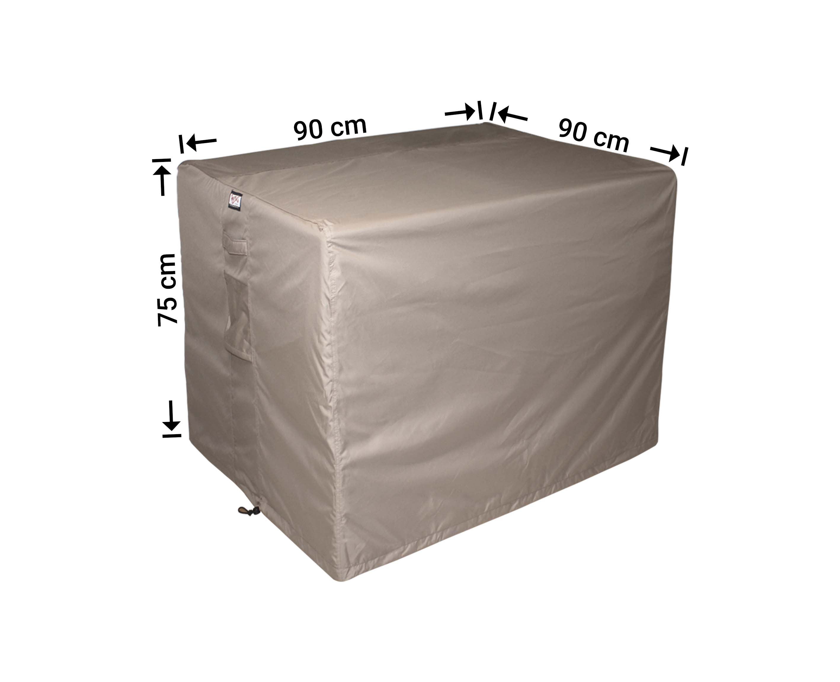 RT90-RLC90_hoes Beschermhoes voor lounge stoel 90 x 90 H: 75 cm