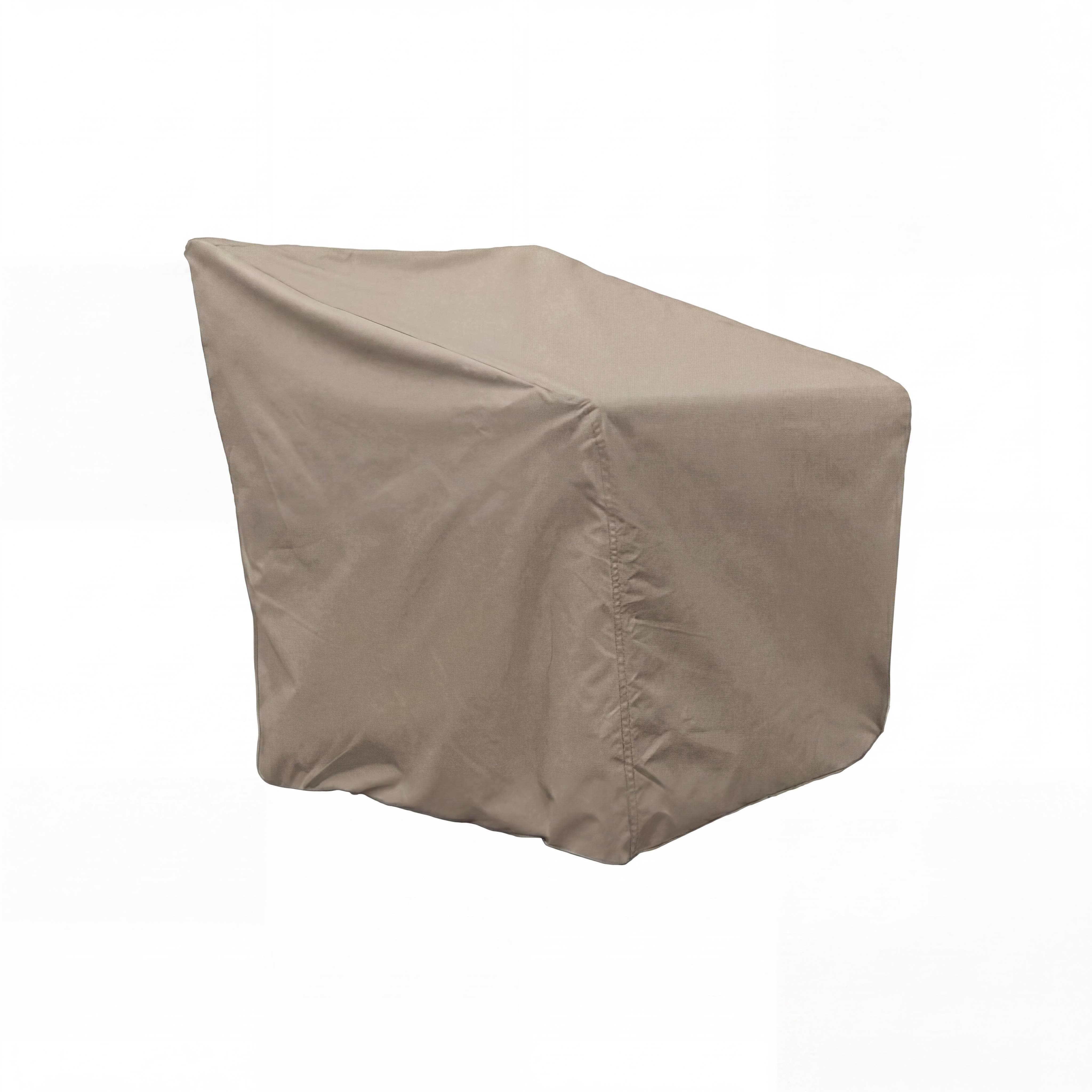 Raffles Covers lounge chair cover sloping high back