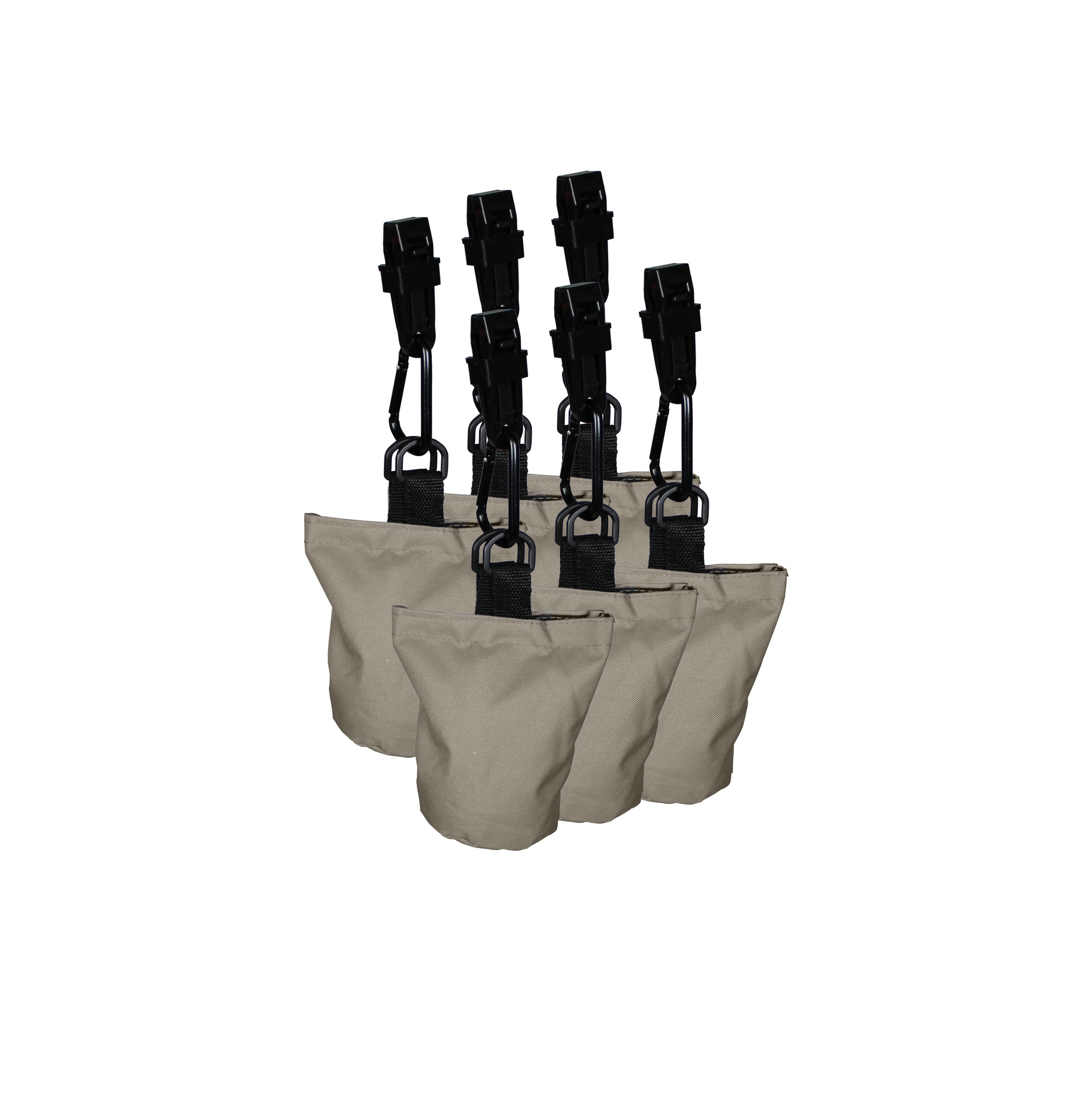 Raffles Covers sandbags to prevent your cover from blowing away