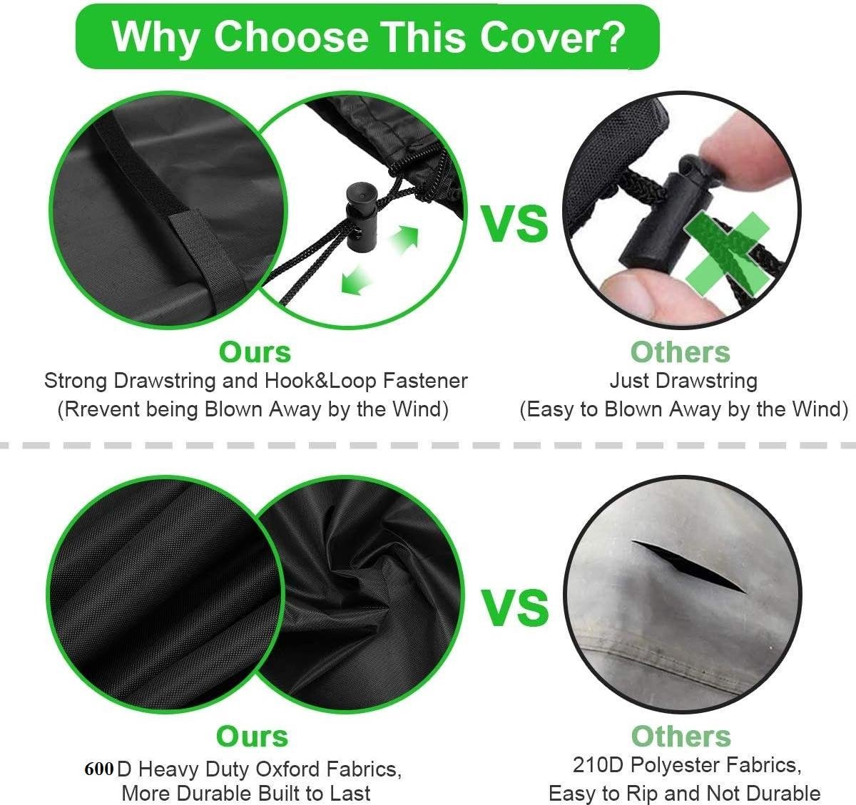 Garden furniture protection cover 230 x 140 H: 85 cm