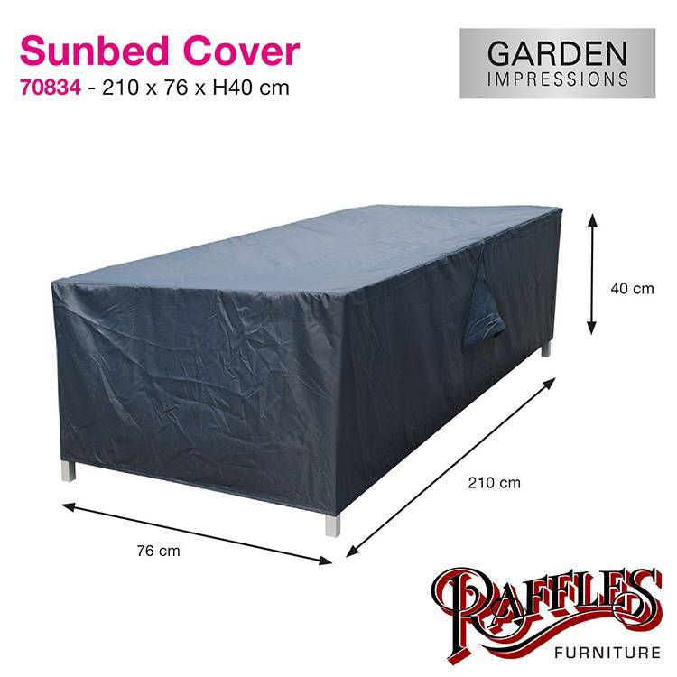 Sunbed Cover 210 x 76 H: 40 cm