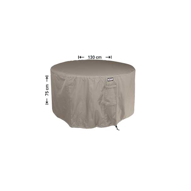 RROUNDT130-2 Beschermhoes voor ronde tafel Ø 130 cm H: 75 cm
