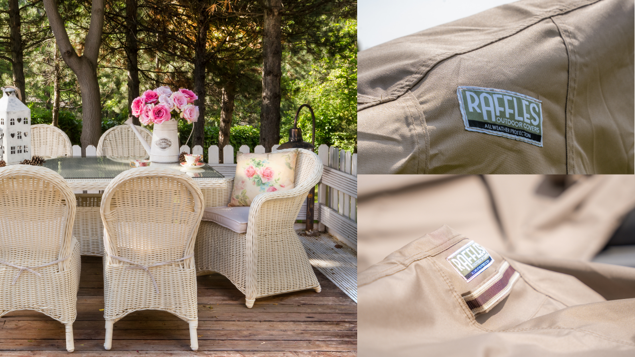 How do I find the right cover for non-standard garden furniture?
