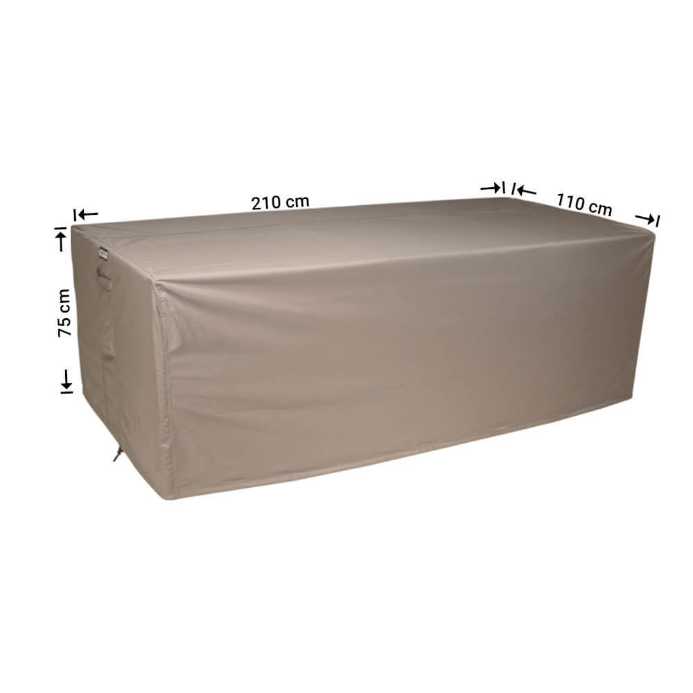 RT210110XL1owkAfeuu3jPl1wvUdCLKci01v Beschermhoes voor lounge bank 210 x 110 H: 75 cm