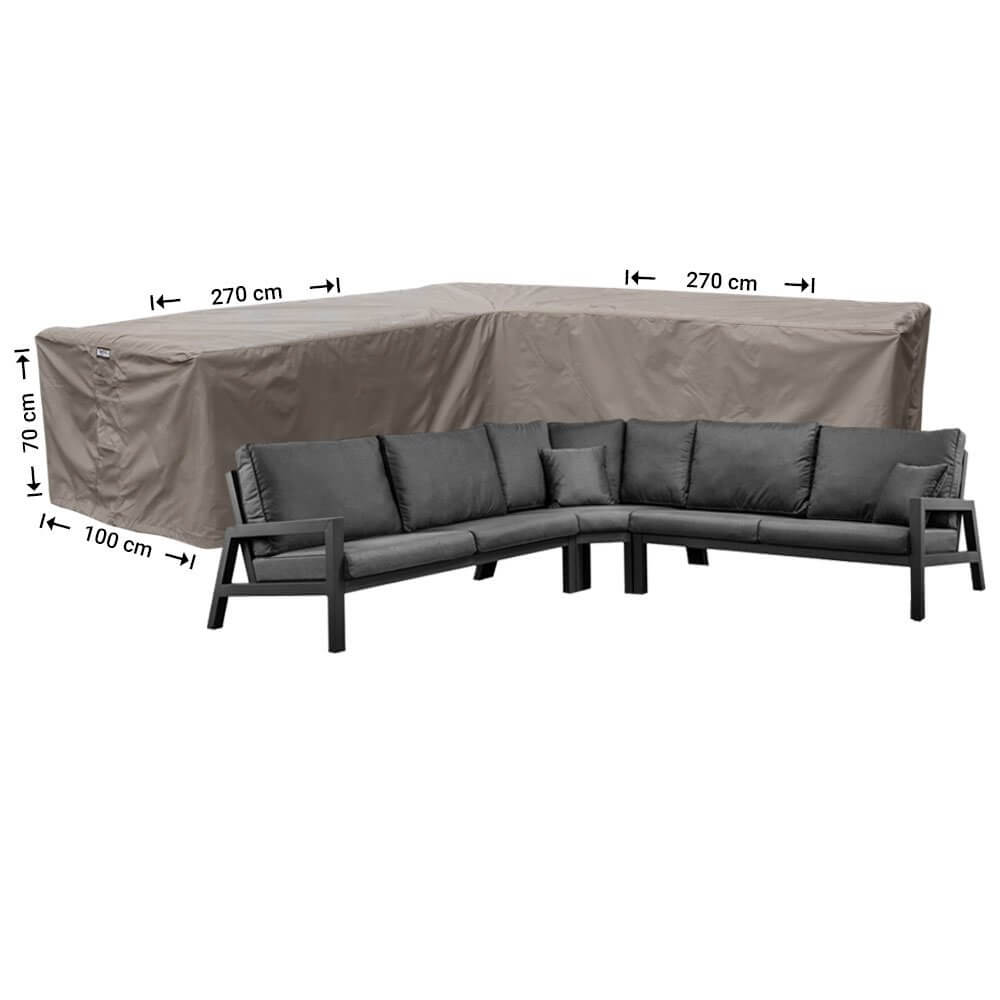 Raffles Covers L-shaped corner sofa covers with equal sides