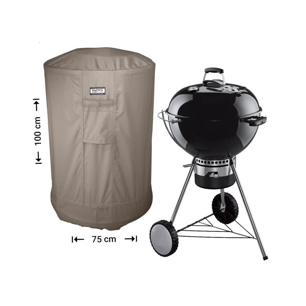 Protection cover for BBQ Ø 75 cm H: 100 cm