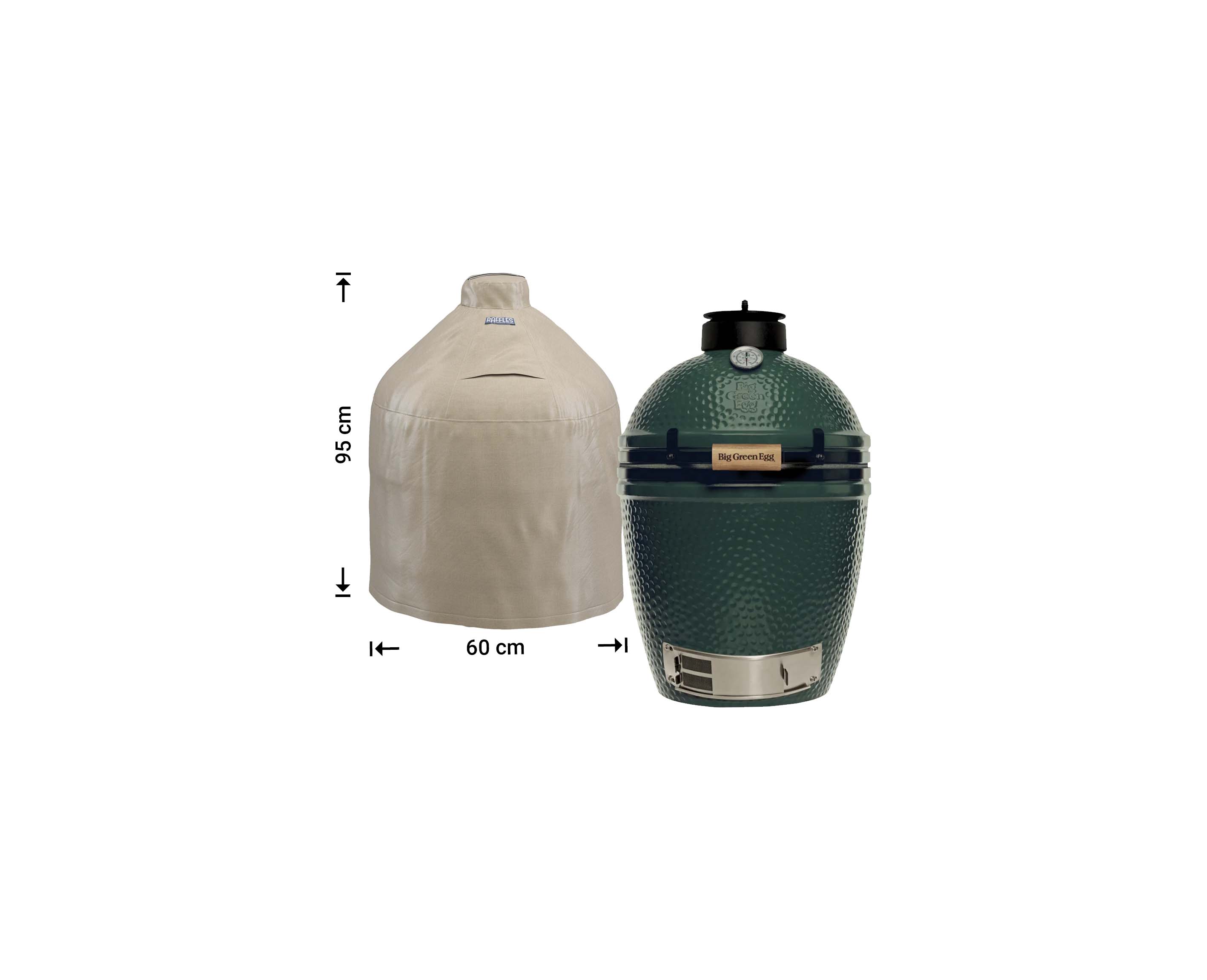 Cover diameter 60 cm for Big Green Egg Large or Kamado Cover diameter 60 cm for Big Green Egg Large or Kamado