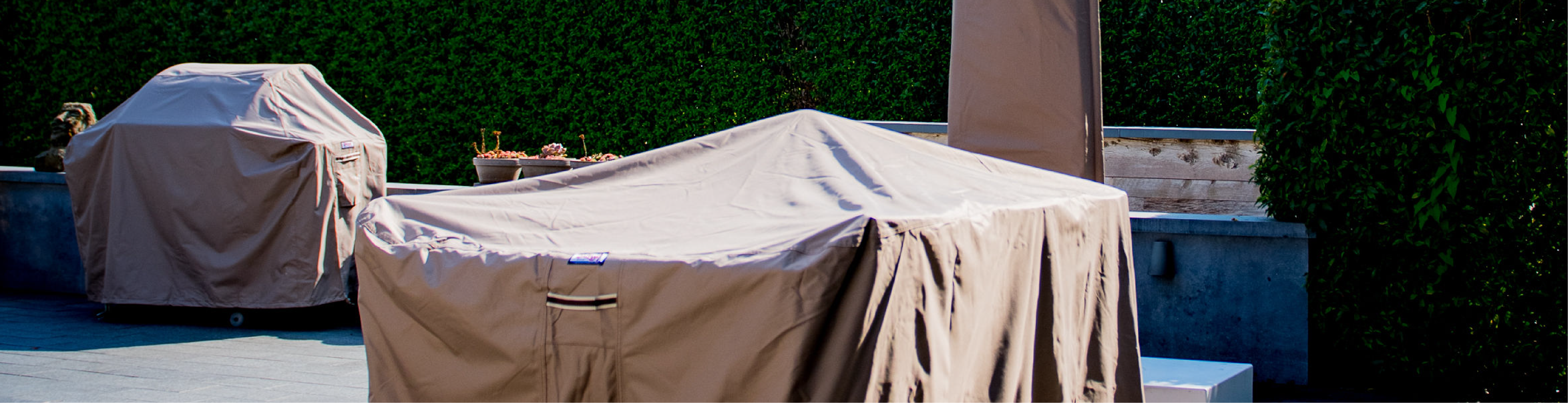 Cantilever parasol cover