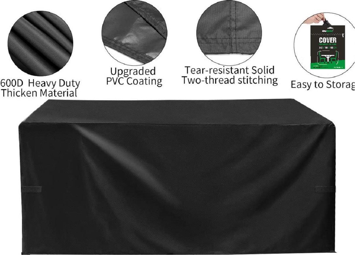 Garden furniture protection cover 230 x 140 H: 85 cm