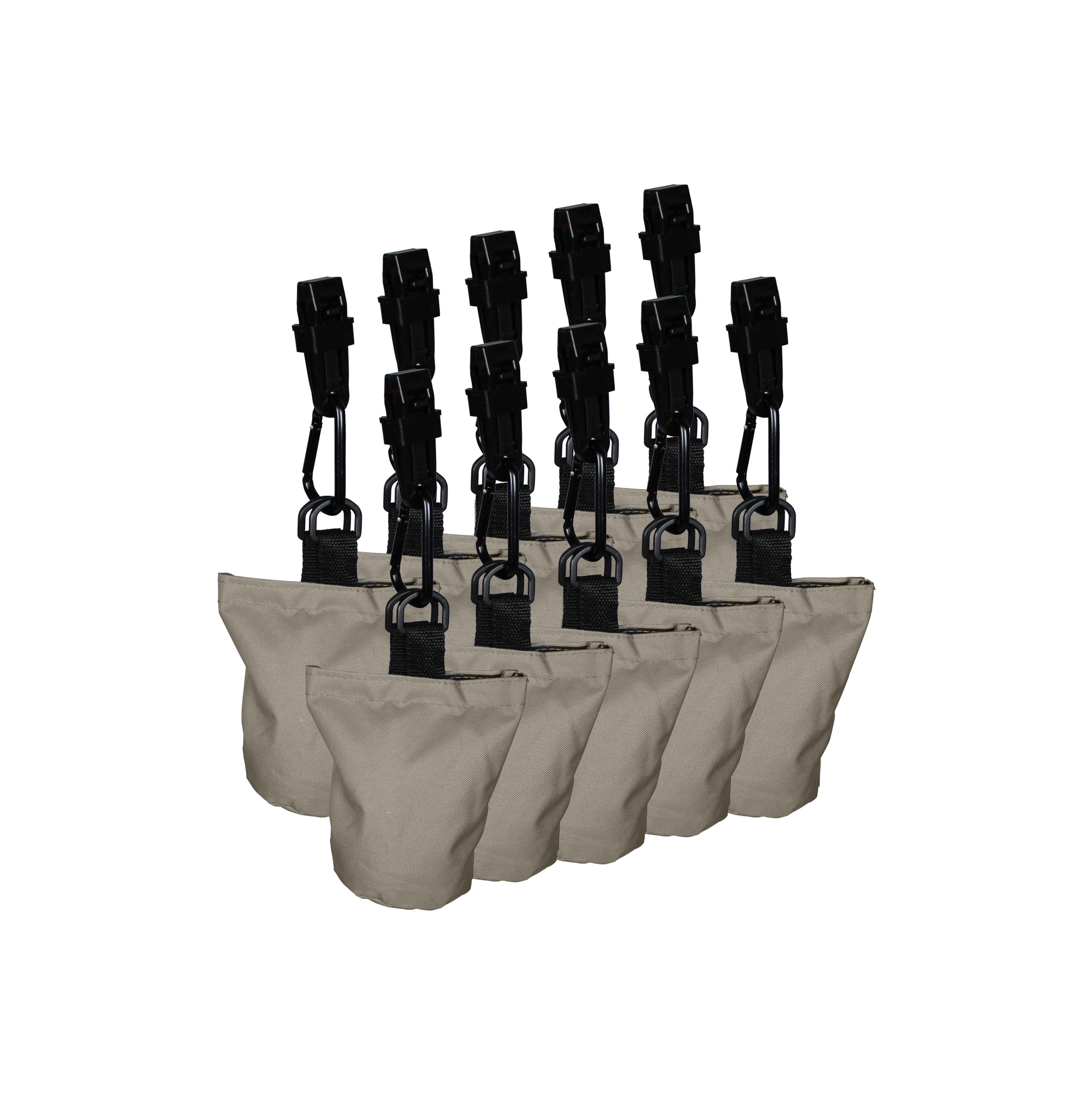 Raffles Covers sandbags to prevent your cover from blowing away