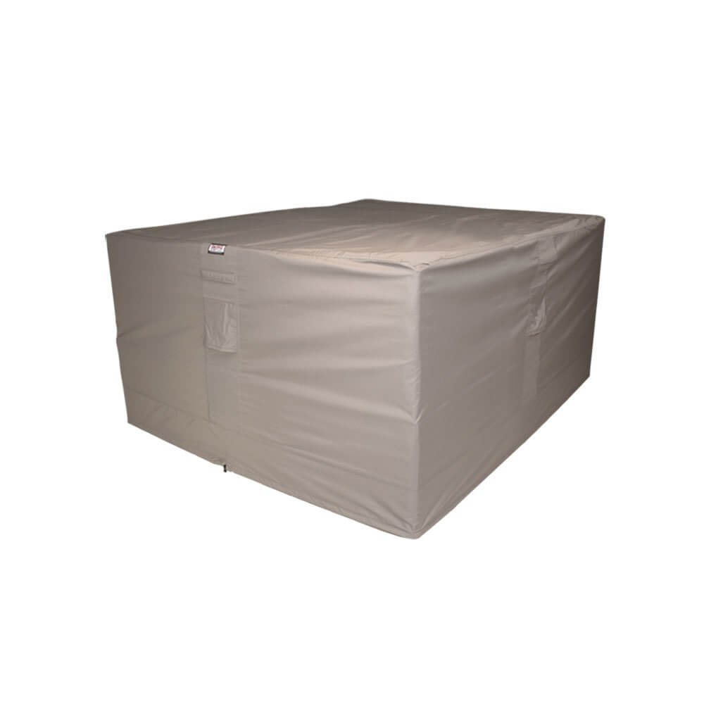 rds140140-plainPJg6Rqc17Wv4s Afdekhoes voor kleine vierkante tuinset 150 x 150 H : 85 cm