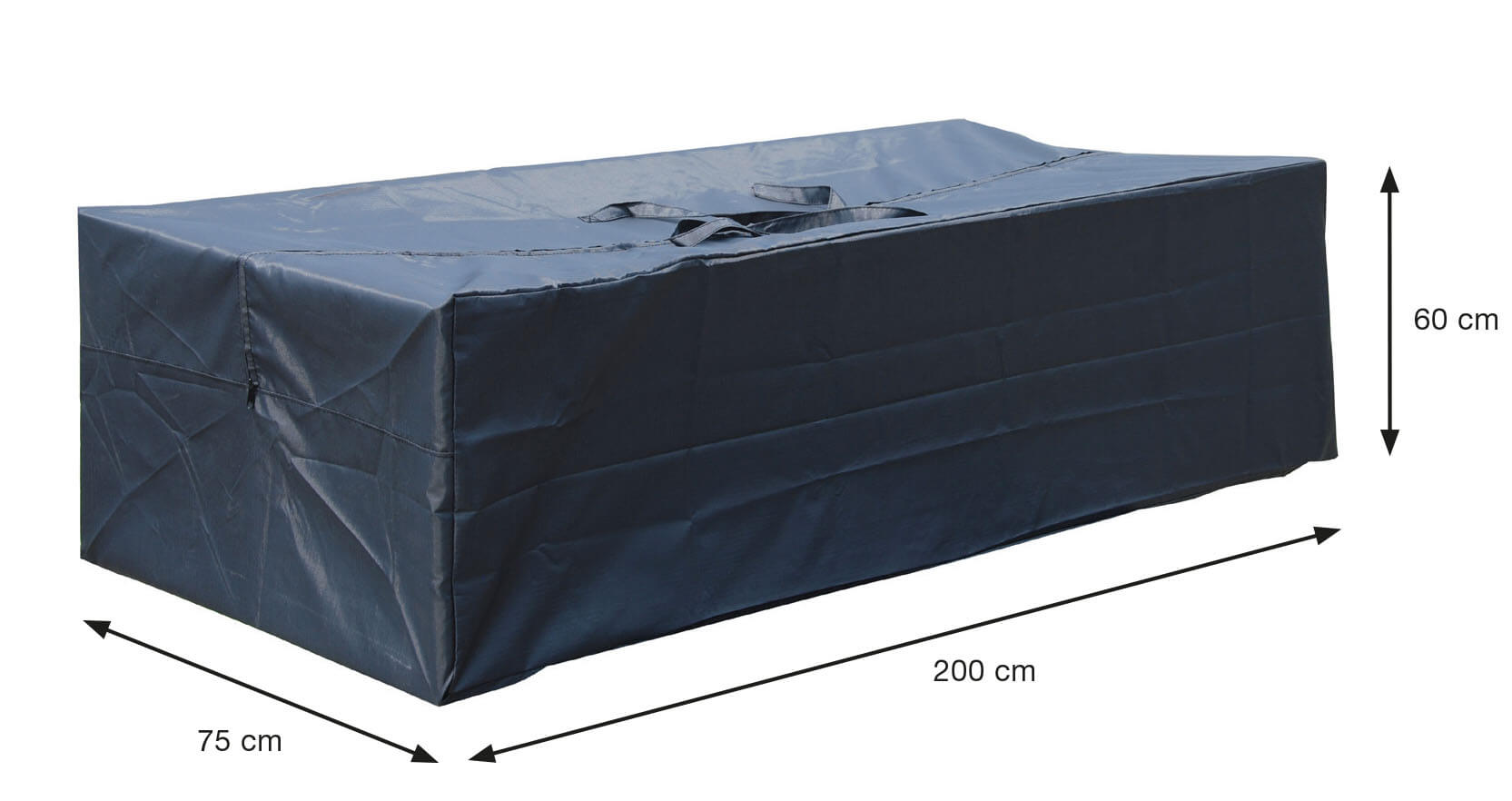 Lounge cushionbag 200 x 75 H: 60 cm