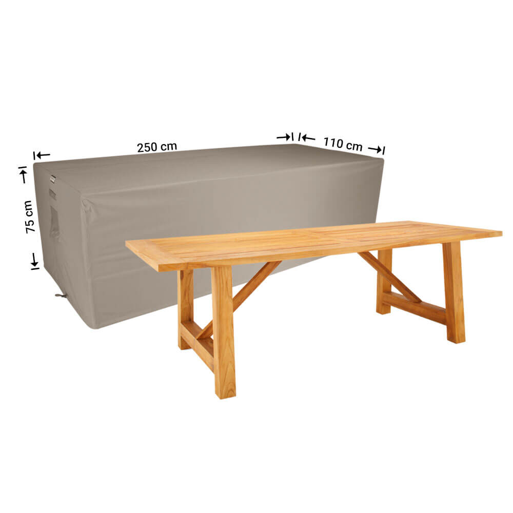 RT250110XL-completeB1UlewjIDui0YCtMkL0JtDKhKH Tuintafel hoes 250 x 110 H: 75 cm