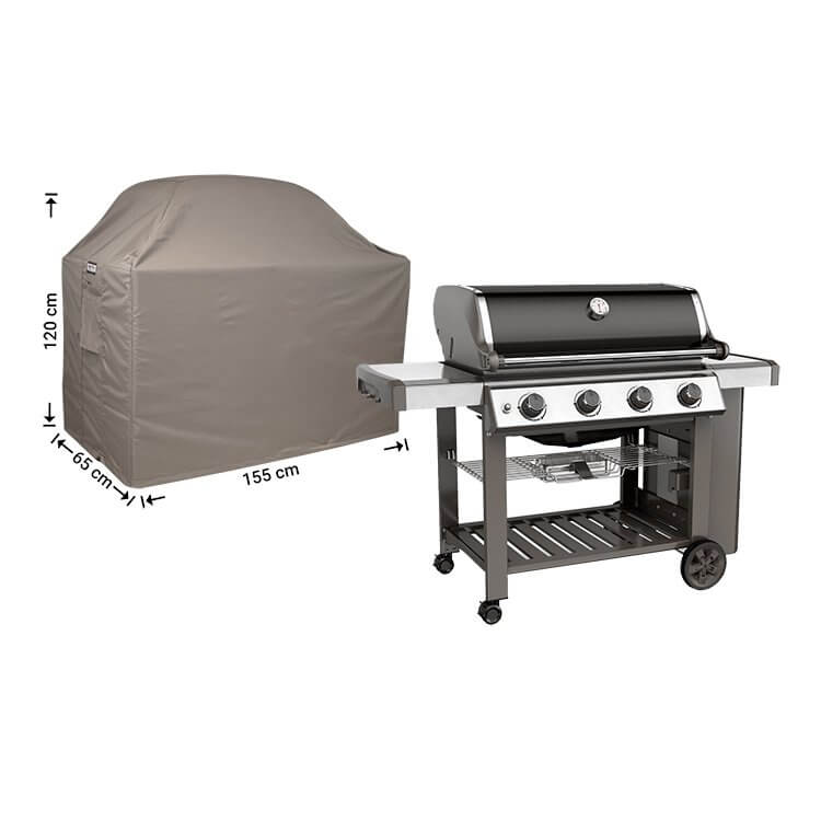 Cover for outdoor grill 155 x 65 H: 120 / 110 cm