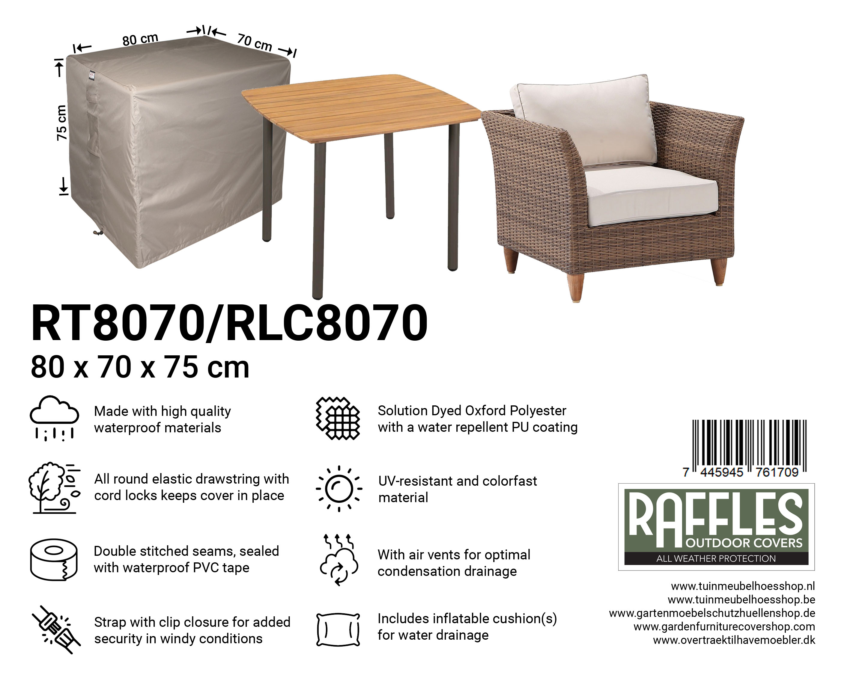 RT8070-RLC8070_7445945761709-7445945761761ogKmdDhlIwdlQ Outdoor protection cover 80 x 70 H: 75 cm