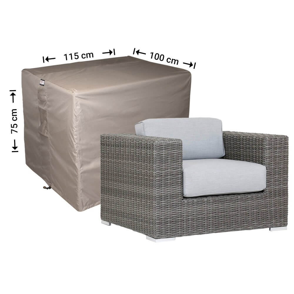 rlc115-completeeVu0GM1mE2t6I Lounge stoel hoes 115 x 100 H: 75 cm