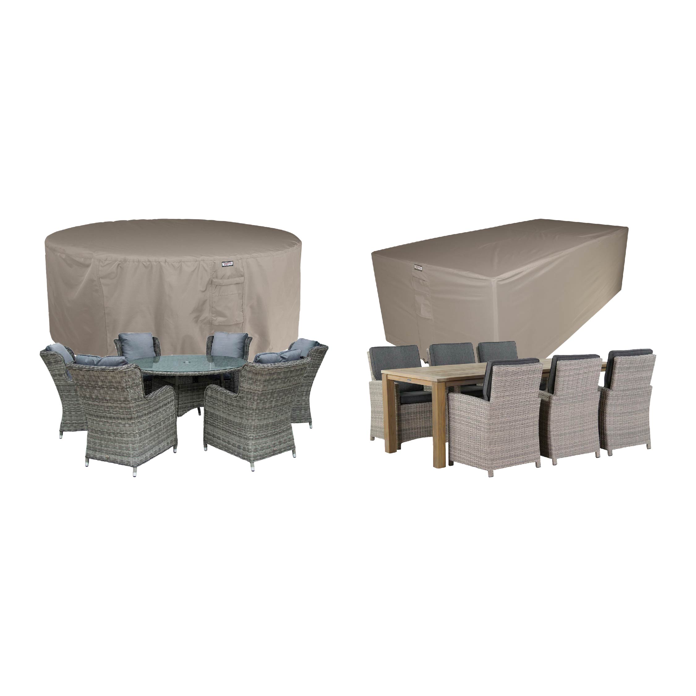 Outdoor dining set cover Outdoor dining set cover