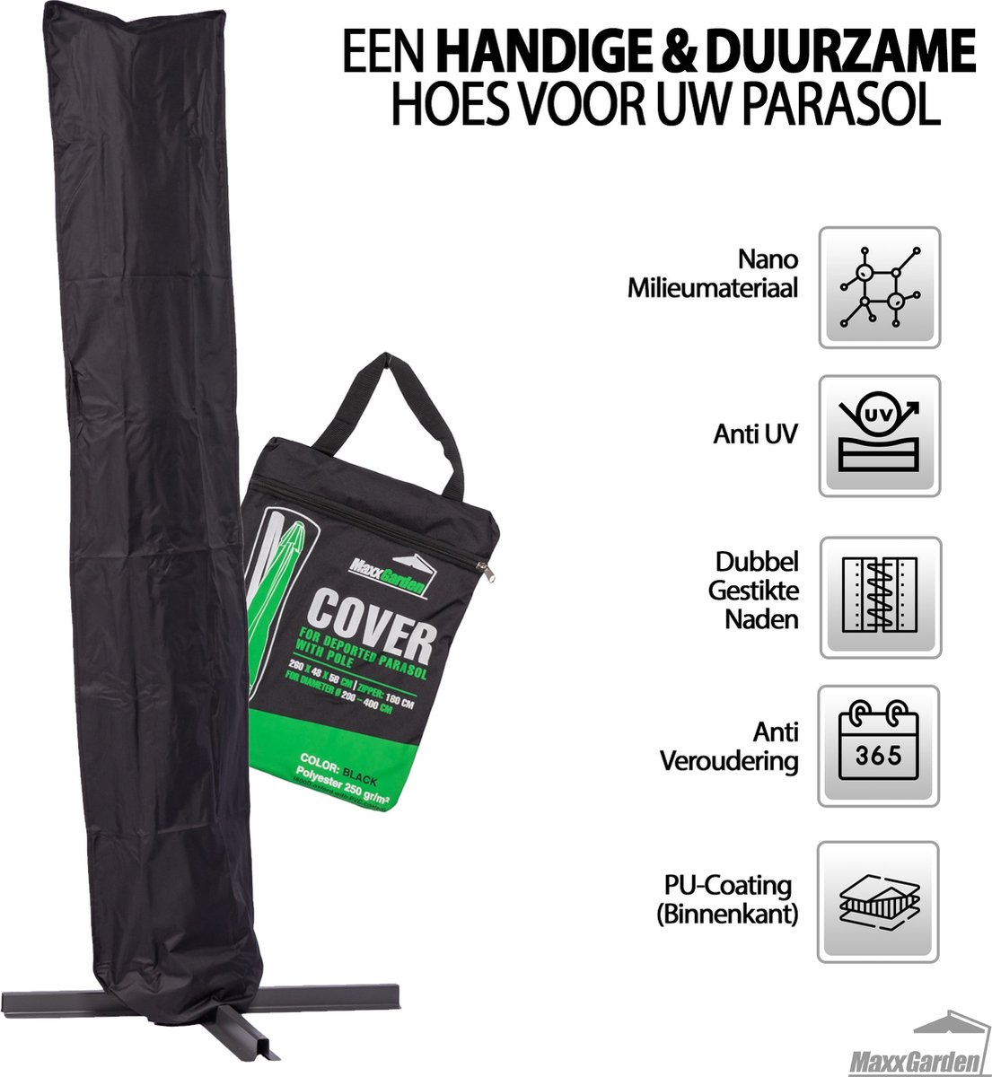 Cantilever parasol cover 260 cm Cantilever parasol cover 260 cm